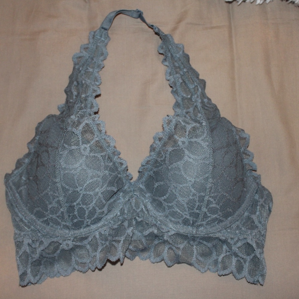 PINK Grey Bralette